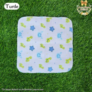Wash Cloth - Turtle - 30cm X 30cm