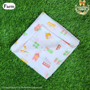 Swaddle - Farm - 100cm X 100cm