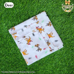 Swaddle - Deer - 100cm X 100cm