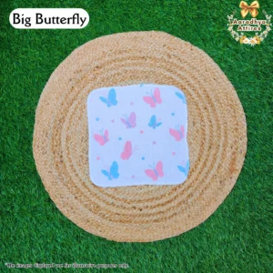 Wash Cloth - Big Butterfly - 30cm X 30cm