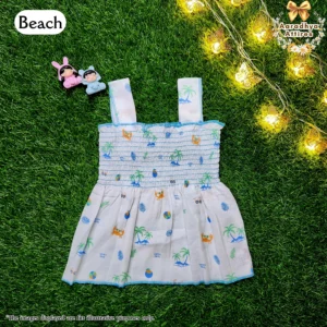 Snuggy Frocks - Beach - 1-2 Years .