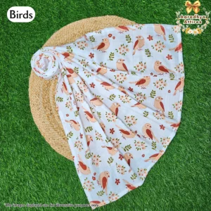 Mom Towel - Birds - 90cm X 110cm