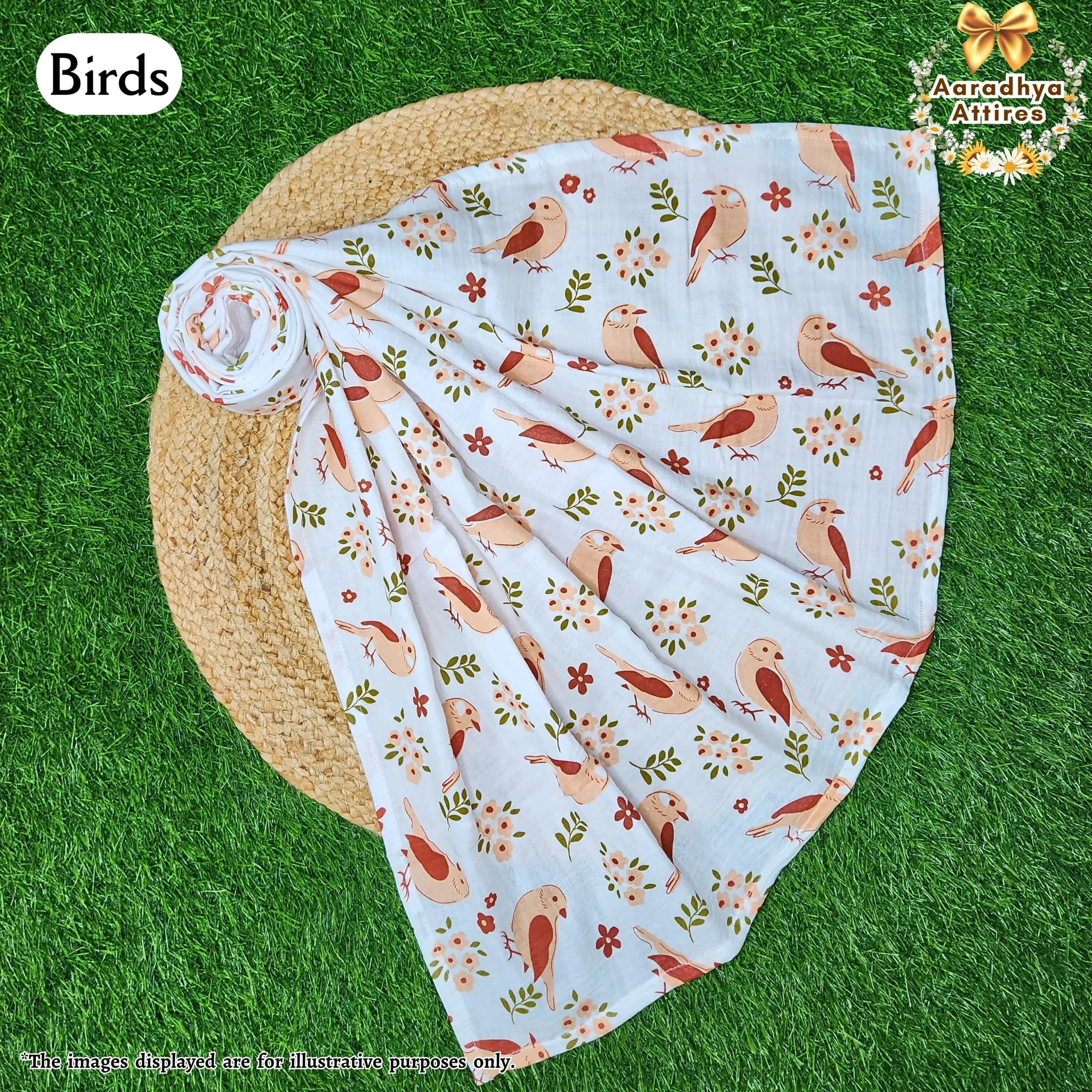 Birds Mom Towel