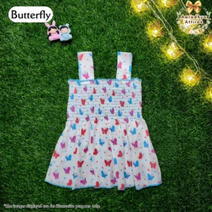 Snuggy Frocks - Butterfly - 1-2 Years .