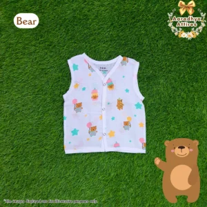 Button Jabla - Bear - 0-3 Month