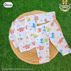 Co-Ord Set Full Sleeve & Pant - Dino - 12-18 Month