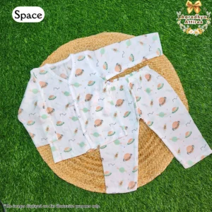 Co-Ord Set Full Sleeve & Pant - Space - 12-18 Month