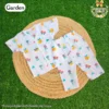 Co-Ord Set Half Sleeve & Pant - Garden - 9-12 Month