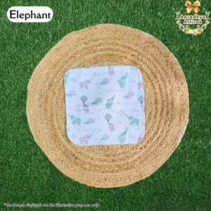 Wash Cloth - Elephant Rainbow - 30cm X 30cm