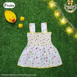 Snuggy Frocks - Fruits - 1-2 Years .