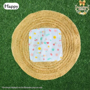 Wash Cloth - Happy - 30cm X 30cm
