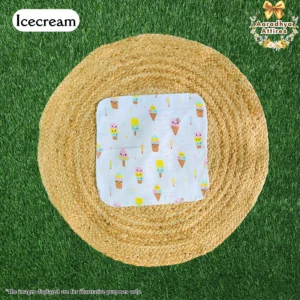 Wash Cloth - Icecream - 30cm X 30cm