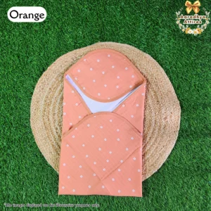 Hooded Towel - Orange - 70cm X 70cm