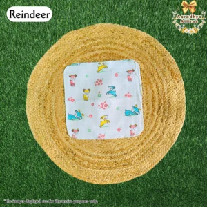 Wash Cloth - Reindeer - 30cm X 30cm
