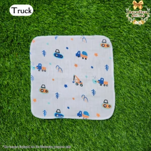 Wash Cloth - Truck - 30cm X 30cm