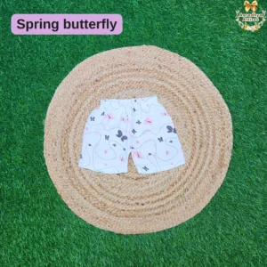 Shorts - Spring Butterfly - 0-3 Month