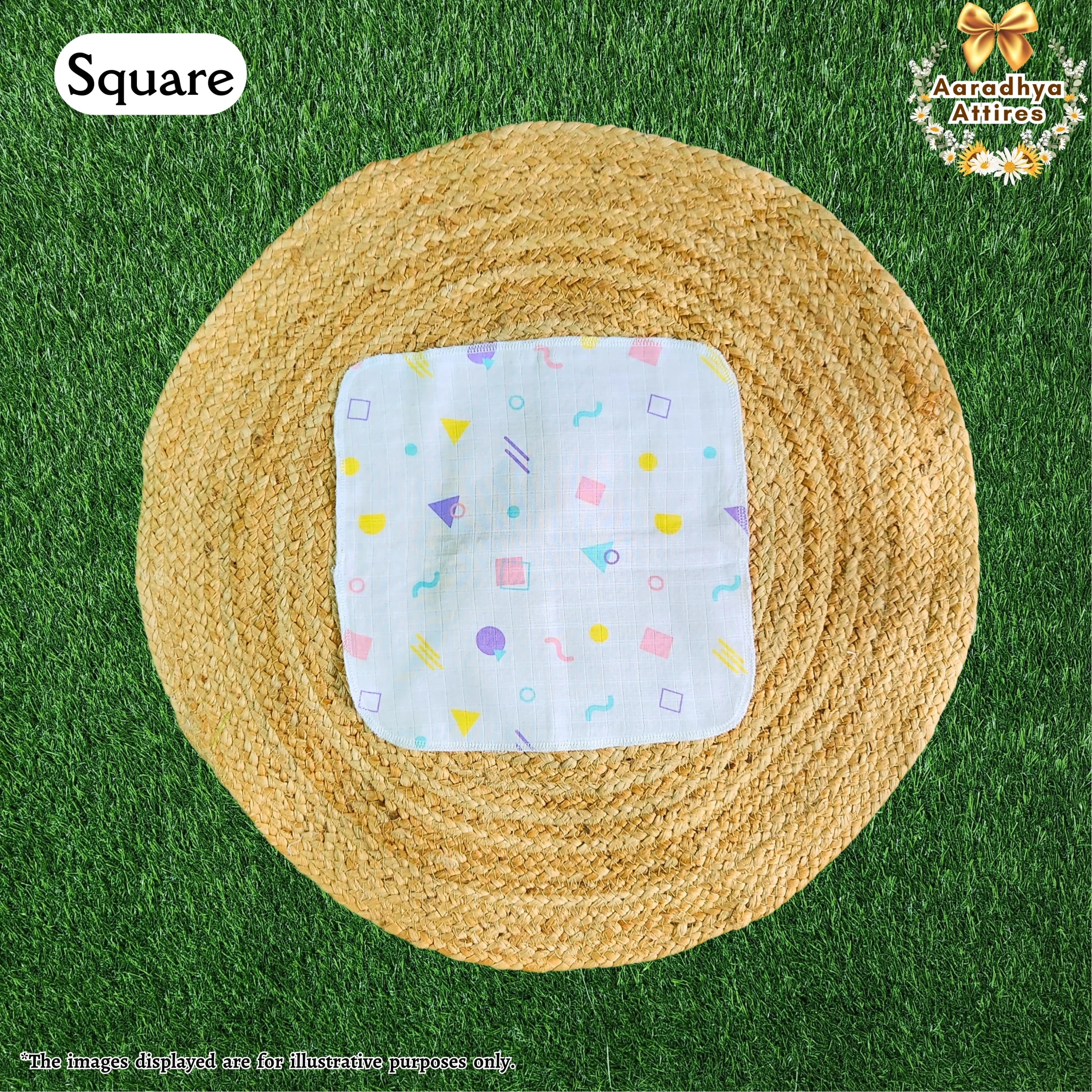 Square washcloth
