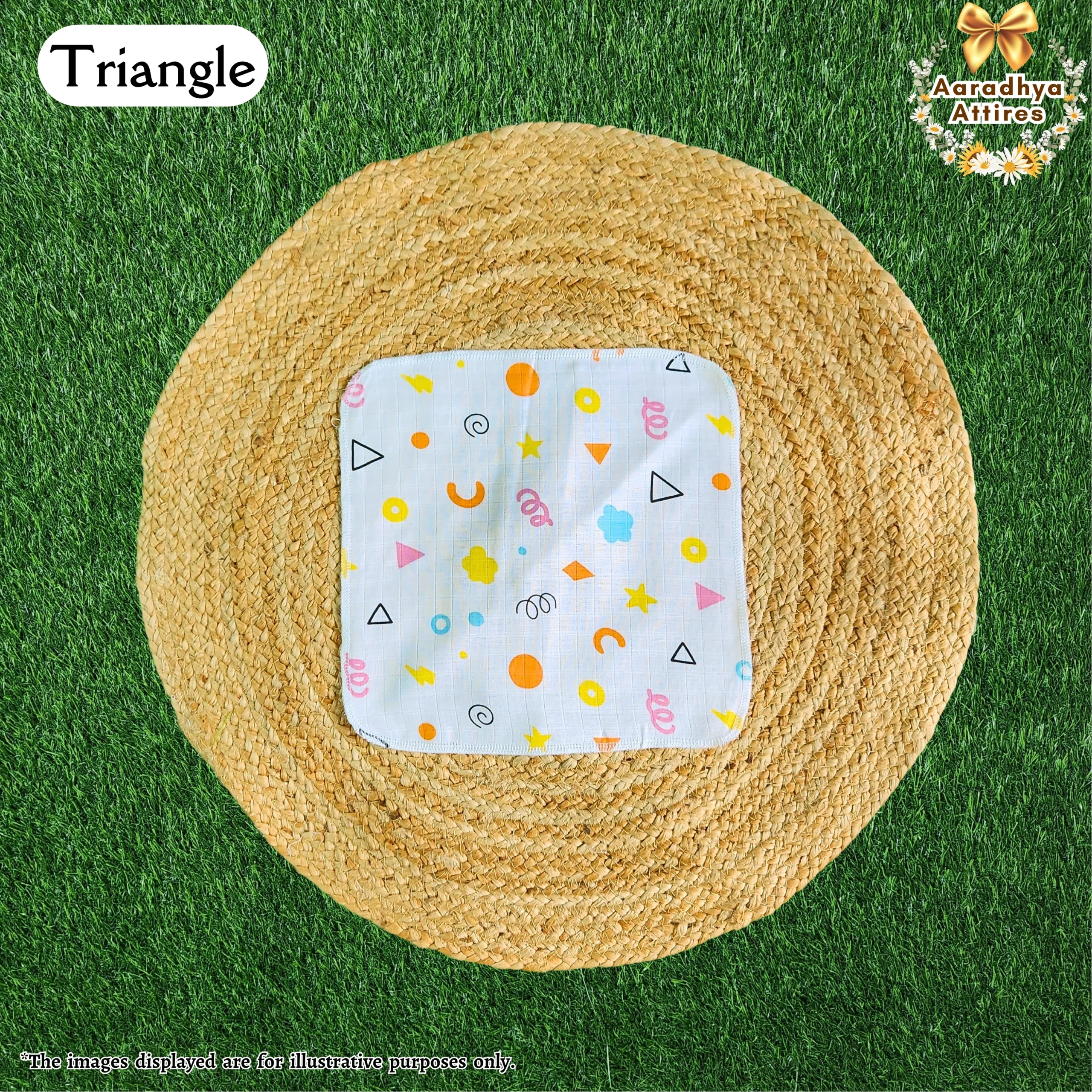 Triangle washcloth