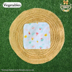 Wash Cloth - Vegetables - 30cm X 30cm