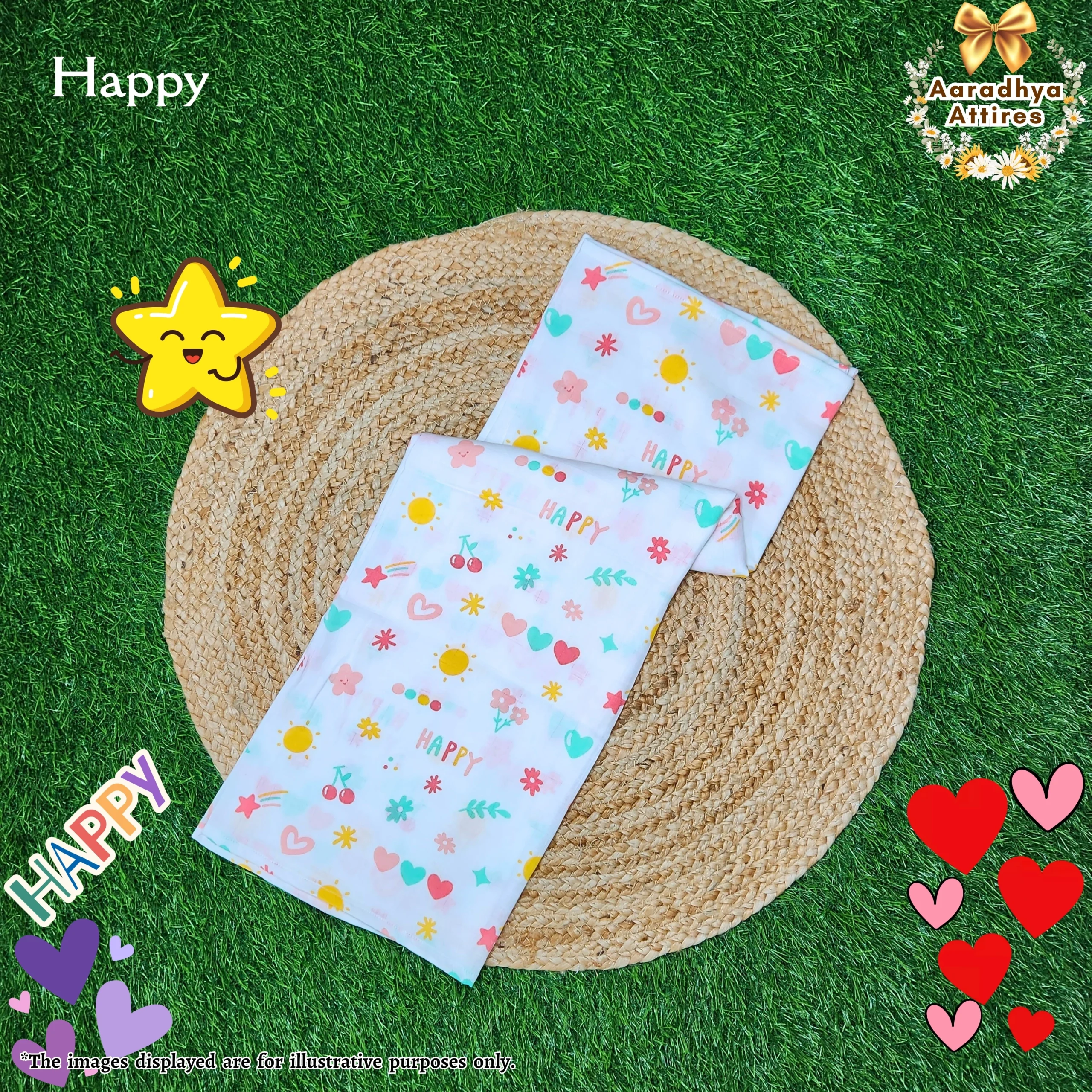 baby bath towel happy