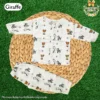 Co-Ord Set Full Sleeve & Pant - Giraffe. (3-6 Month)