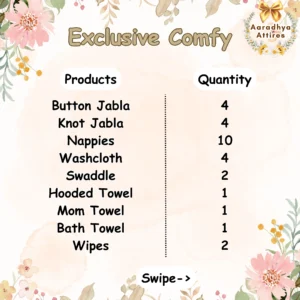 Exclusive Comfy Combo - Hospital Bag (34 Products) (Assorted Prints Only)