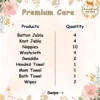 Premium Care Combo - Hospital Bag (32 Products) (Assorted Prints Only)