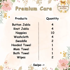 Premium Care Combo - Hospital Bag (32 Products) (Assorted Prints Only)