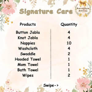 Signature Care Combo - Hospital Bag (34 Products) (Assorted Prints Only)