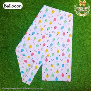 Thottil Cradle Fabric - Balloon. (For Indian-Style Cradles) 300cm X 120cm.