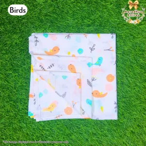 Swaddle - Birds - 100cm X 100cm