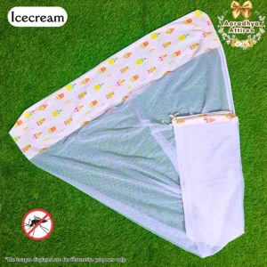 Thottil Mosquito Net - Icecream. (Cradle Mosquito Net).