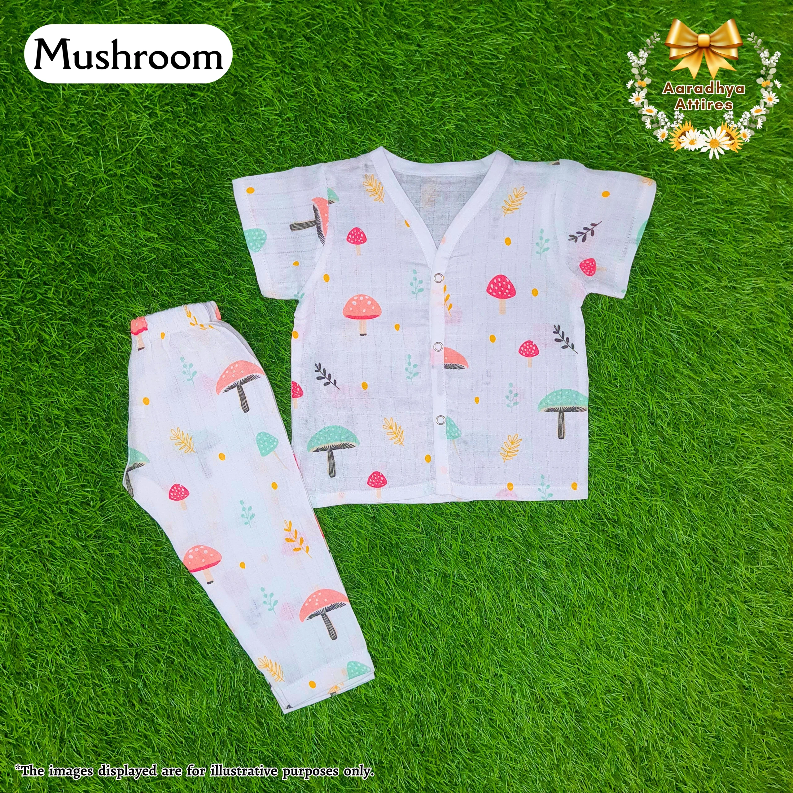 Mushroom Half sleeve & Pant