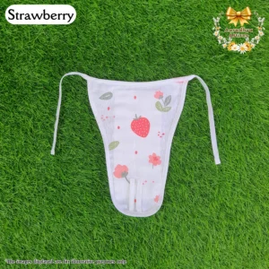 Nappy - Strawberry - Newborn.