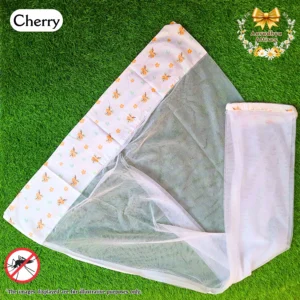 Thottil Mosquito Net - Cherry. (Cradle Mosquito Net).