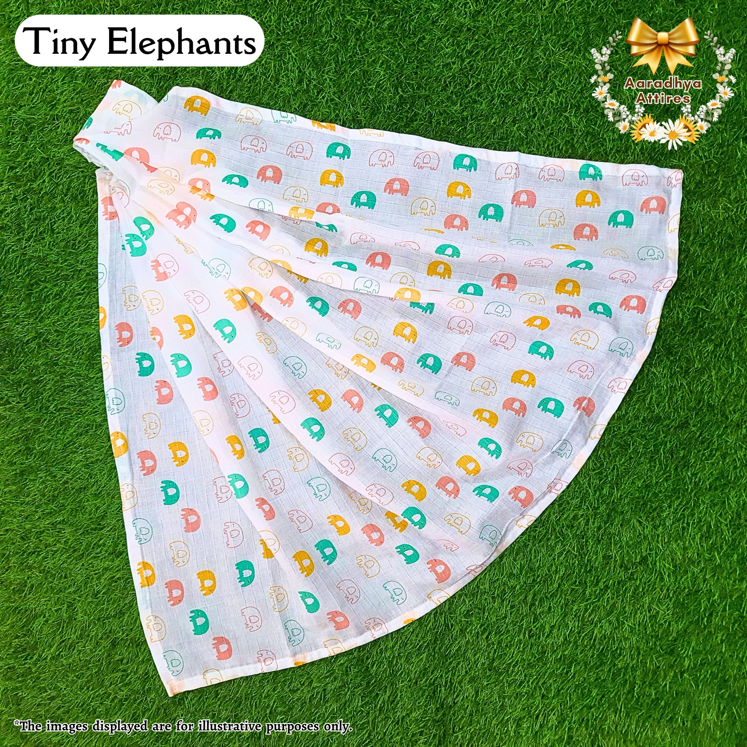 Tiny Elephant Mom Towel